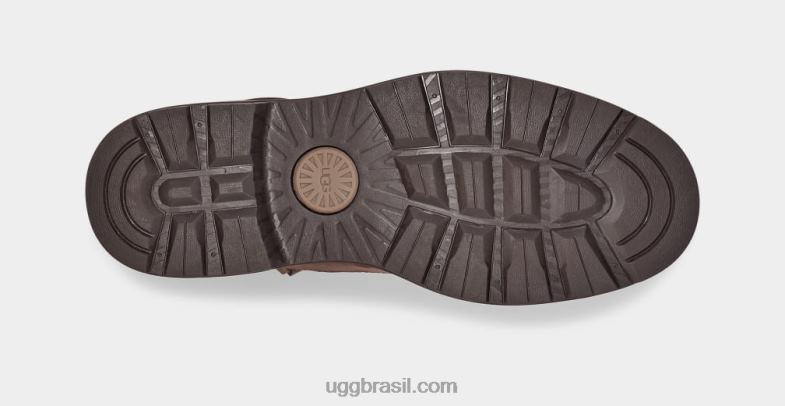 couro resistente 4VTTD1605 UGG homens biltmore bota cano médio bico liso