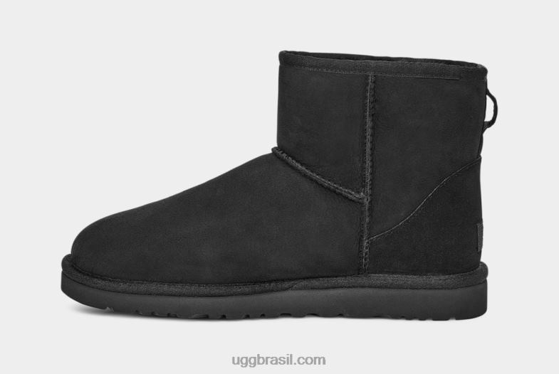 preto 4VTTD1406 UGG homens mini bota classica