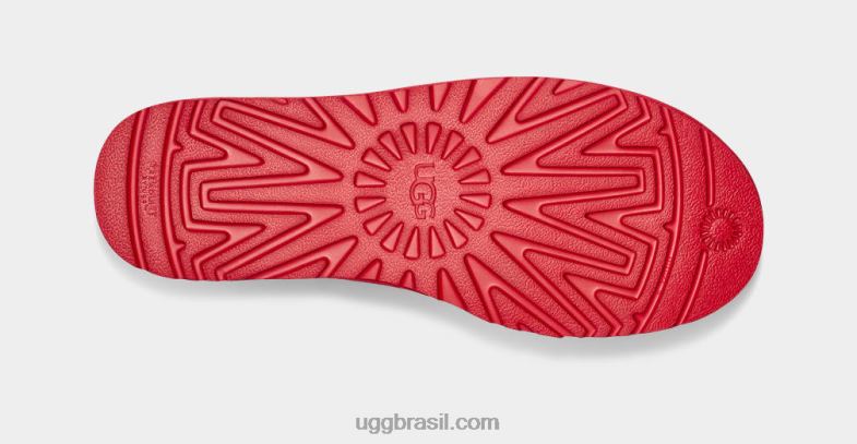 samba vermelho 4VTTD231 UGG homens mini bota classica