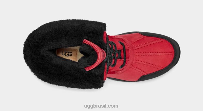 samba vermelho/preto 4VTTD1570 UGG homens morro