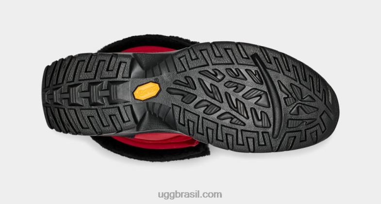 samba vermelho/preto 4VTTD1570 UGG homens morro