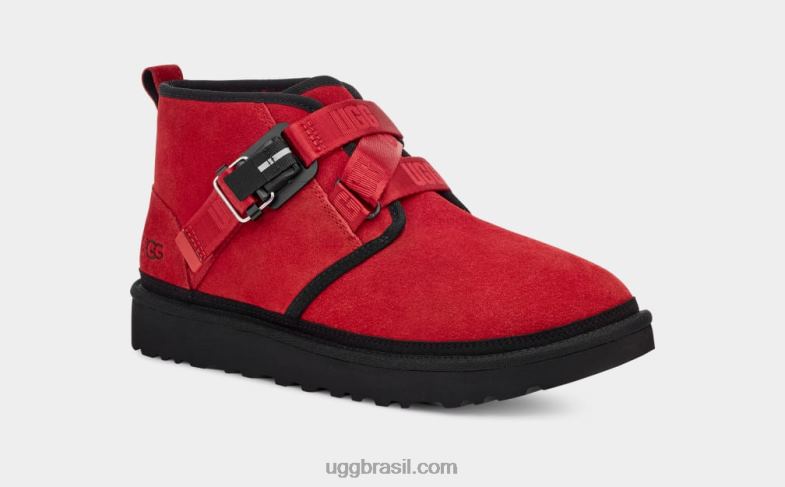 samba vermelho/preto 4VTTD1583 UGG homens neumel clique rápido