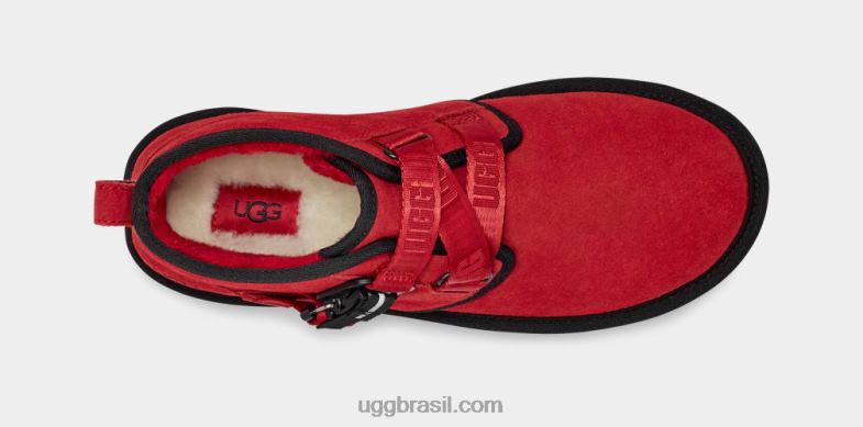 samba vermelho/preto 4VTTD1583 UGG homens neumel clique rápido