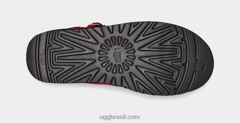 samba vermelho/preto 4VTTD1583 UGG homens neumel clique rápido