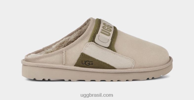 barbante/verde musgo 4VTTD1446 UGG homens deslizamento de dunas