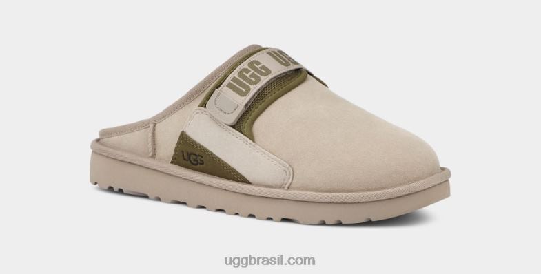 barbante/verde musgo 4VTTD1446 UGG homens deslizamento de dunas