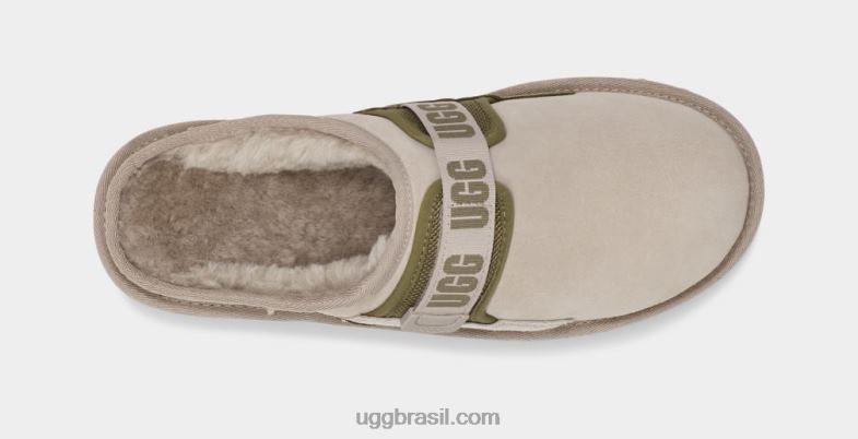 barbante/verde musgo 4VTTD1446 UGG homens deslizamento de dunas