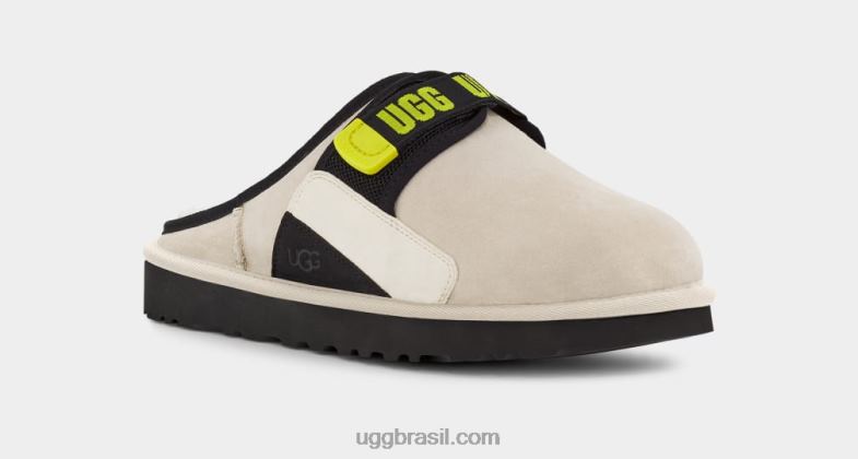 boné branco 4VTTD1639 UGG homens deslizamento de dunas