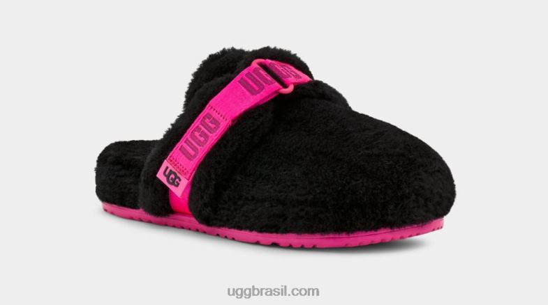 caramelo rosa/preto 4VTTD1633 UGG homens afofá-lo