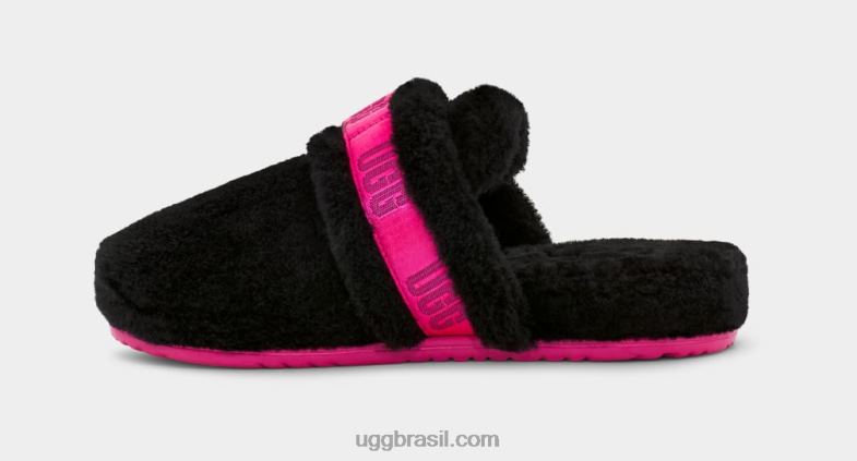 caramelo rosa/preto 4VTTD1633 UGG homens afofá-lo