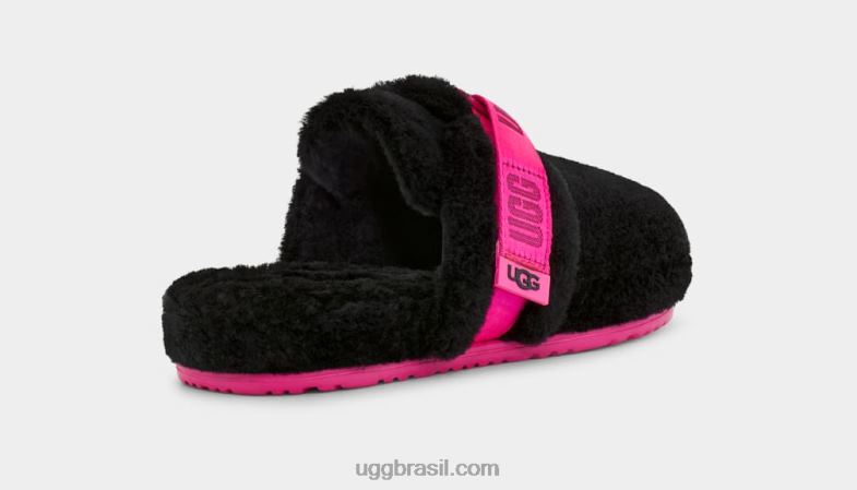 caramelo rosa/preto 4VTTD1633 UGG homens afofá-lo