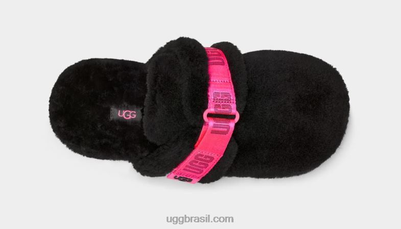 caramelo rosa/preto 4VTTD1633 UGG homens afofá-lo