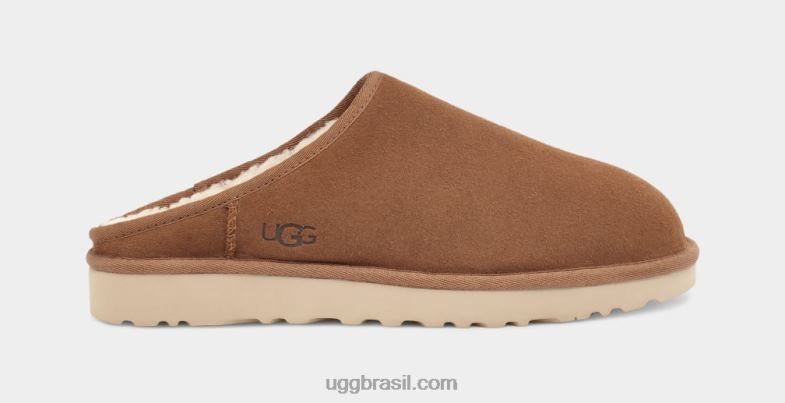 castanha 4VTTD1510 UGG homens clássico sem cadarço