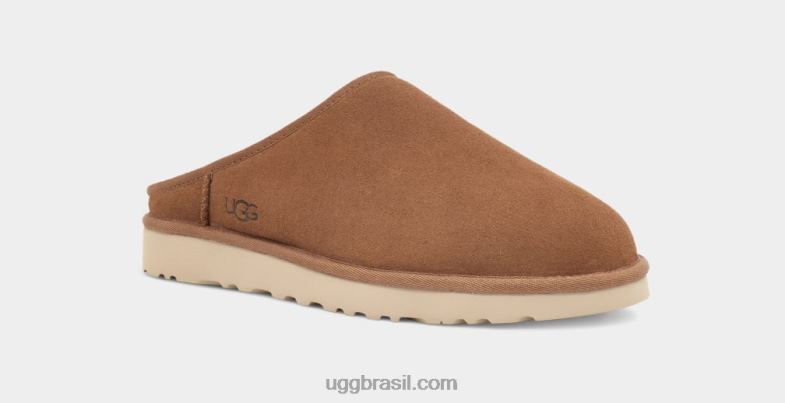 castanha 4VTTD1510 UGG homens clássico sem cadarço