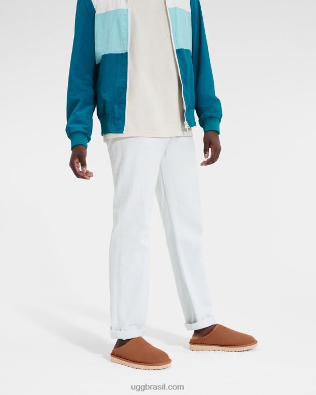 castanha 4VTTD1510 UGG homens clássico sem cadarço