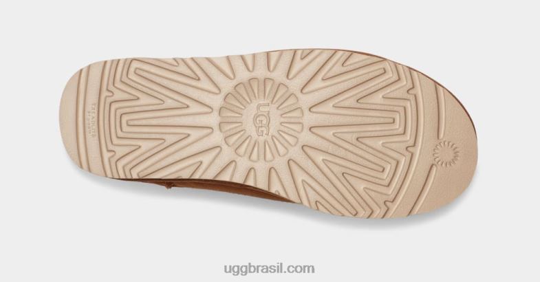 castanha 4VTTD1510 UGG homens clássico sem cadarço