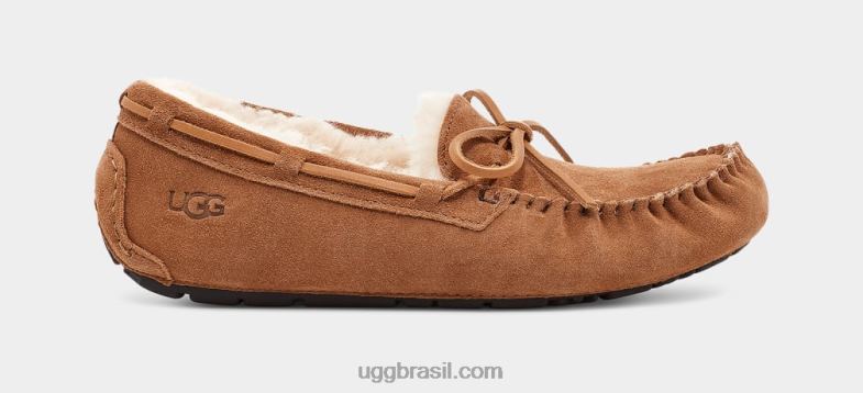 castanha 4VTTD1543 UGG homens chinelo olsen
