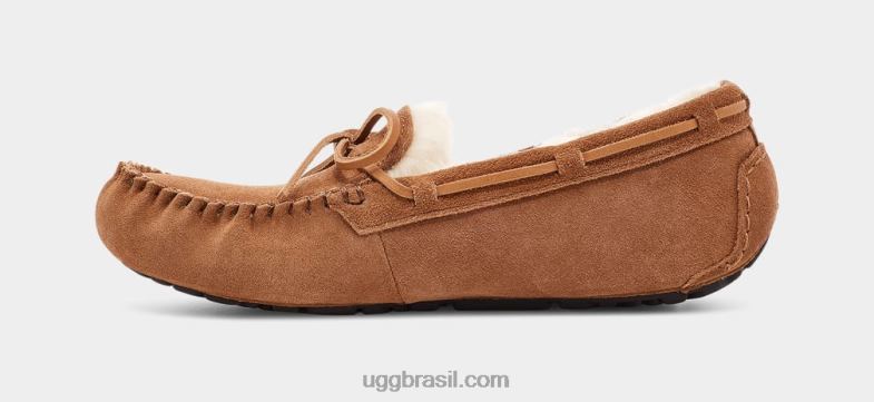 castanha 4VTTD1543 UGG homens chinelo olsen