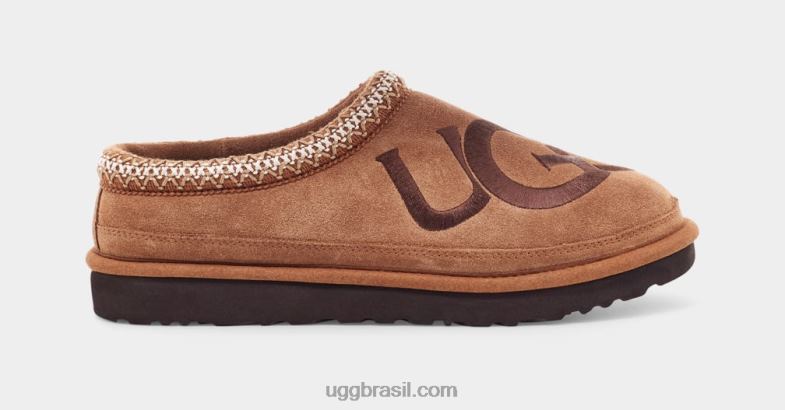 castanha/expresso 4VTTD208 UGG homens logotipo da tasman