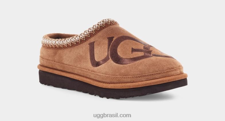 castanha/expresso 4VTTD208 UGG homens logotipo da tasman
