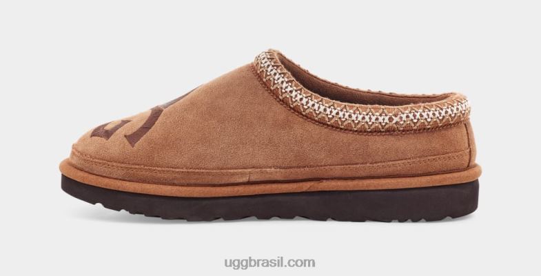 castanha/expresso 4VTTD208 UGG homens logotipo da tasman