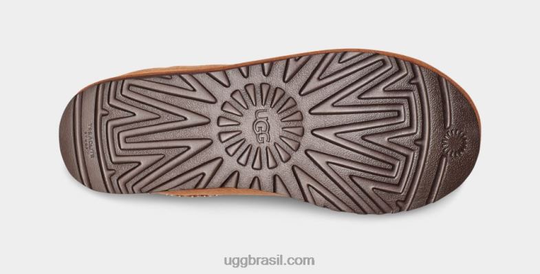 castanha/expresso 4VTTD208 UGG homens logotipo da tasman