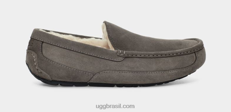 cinza 4VTTD1425 UGG homens chinelo ascot