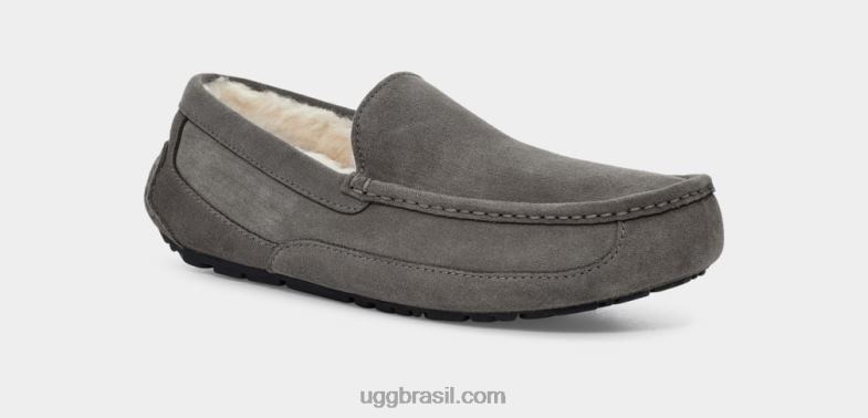 cinza 4VTTD1425 UGG homens chinelo ascot