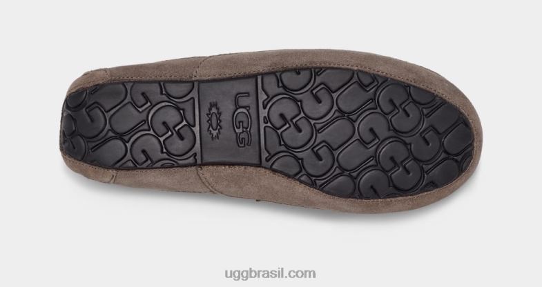 cinza 4VTTD1425 UGG homens chinelo ascot