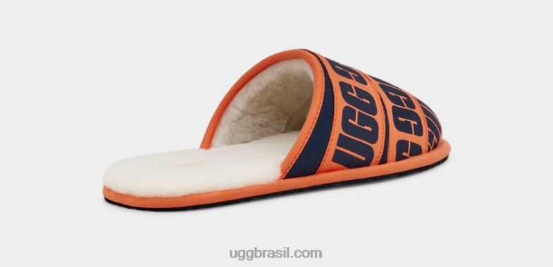 marinho/laranja 4VTTD1595 UGG homens banda gráfica arranhada