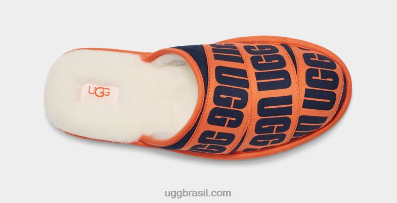 marinho/laranja 4VTTD1595 UGG homens banda gráfica arranhada