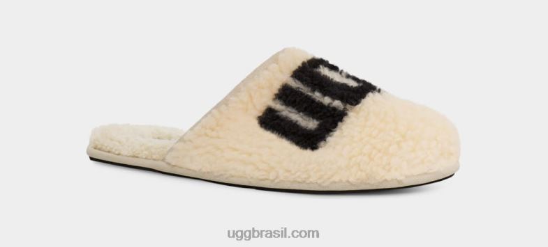 natural 4VTTD1588 UGG homens gráfico encaracolado arranhado
