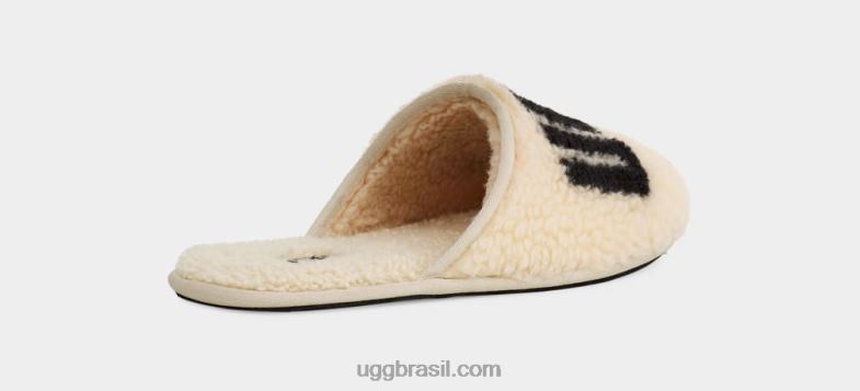 natural 4VTTD1588 UGG homens gráfico encaracolado arranhado