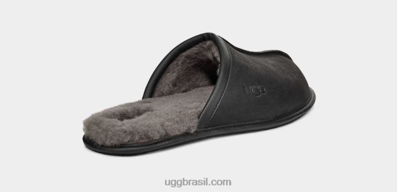 preto 4VTTD2299 UGG homens couro raspado