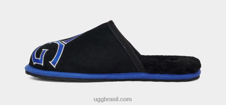 preto/netuno 4VTTD227 UGG homens logotipo arranhado ii