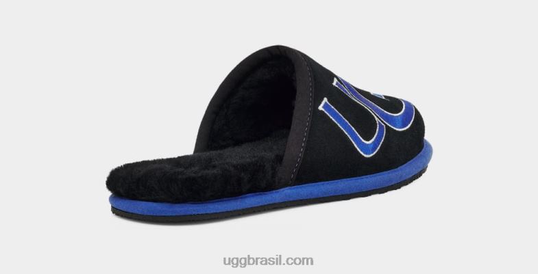 preto/netuno 4VTTD227 UGG homens logotipo arranhado ii