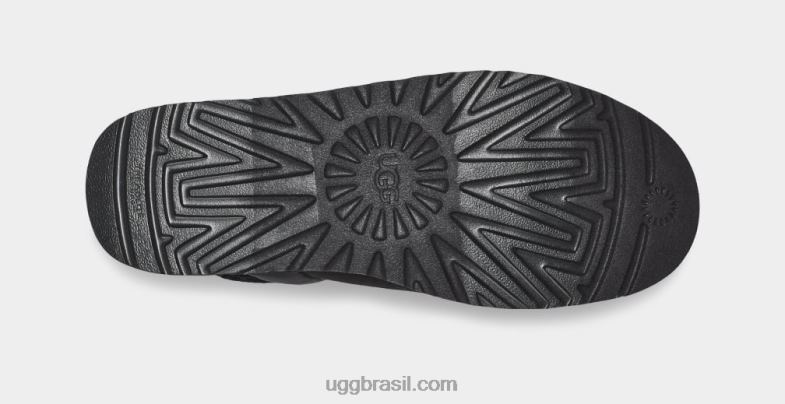 preto/vermelho samba 4VTTD1564 UGG homens sandália dune lta