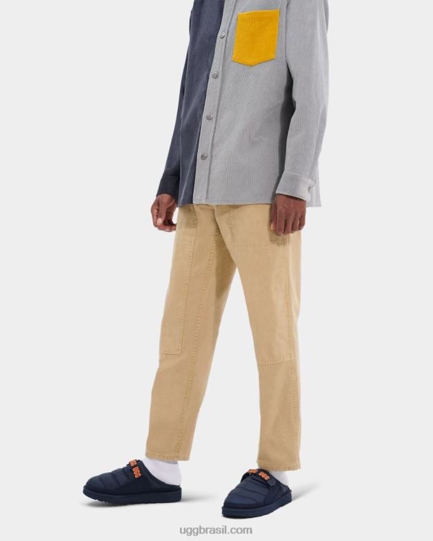 safira escura/laranja 4VTTD1565 UGG homens sandália dune lta