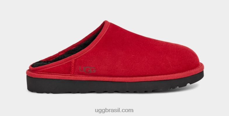 samba vermelho 4VTTD1592 UGG homens clássico sem cadarço