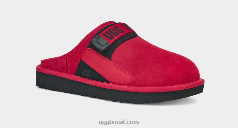 samba vermelho 4VTTD1640 UGG homens deslizamento de dunas