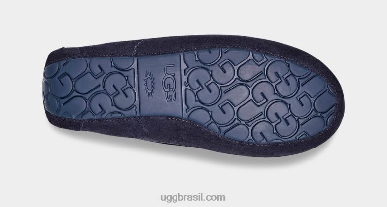verdadeira marinha 4VTTD1654 UGG homens chinelo ascot