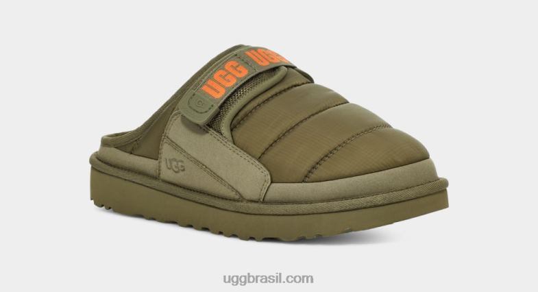 verde musgo/laranja 4VTTD1566 UGG homens sandália dune lta