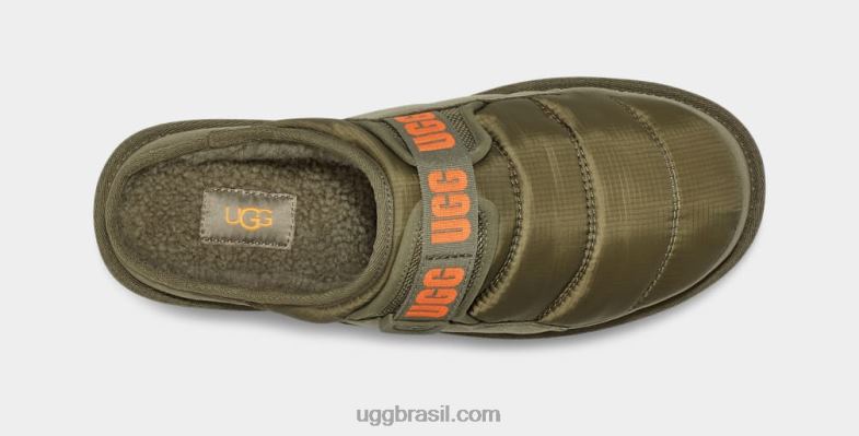 verde musgo/laranja 4VTTD1566 UGG homens sandália dune lta