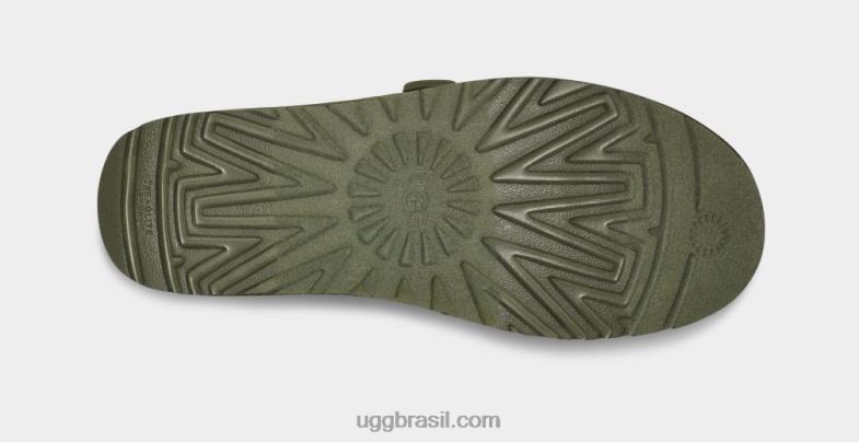 verde musgo/laranja 4VTTD1566 UGG homens sandália dune lta