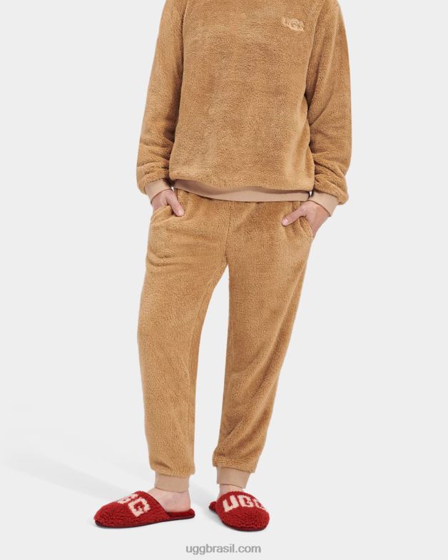 vinho tinto 4VTTD1589 UGG homens gráfico encaracolado arranhado