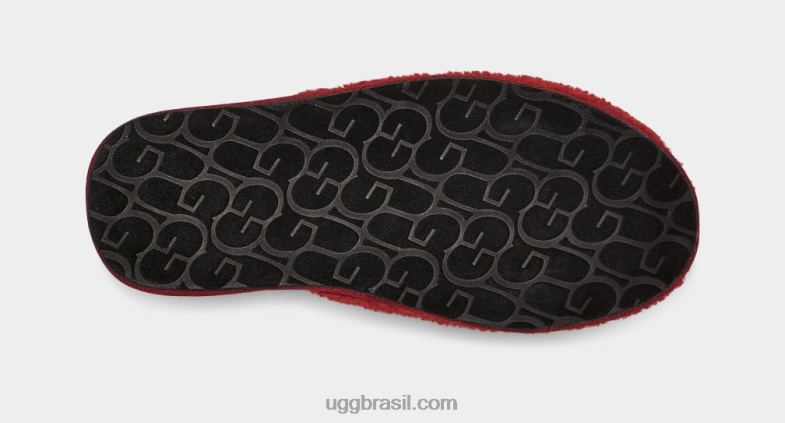vinho tinto 4VTTD1589 UGG homens gráfico encaracolado arranhado