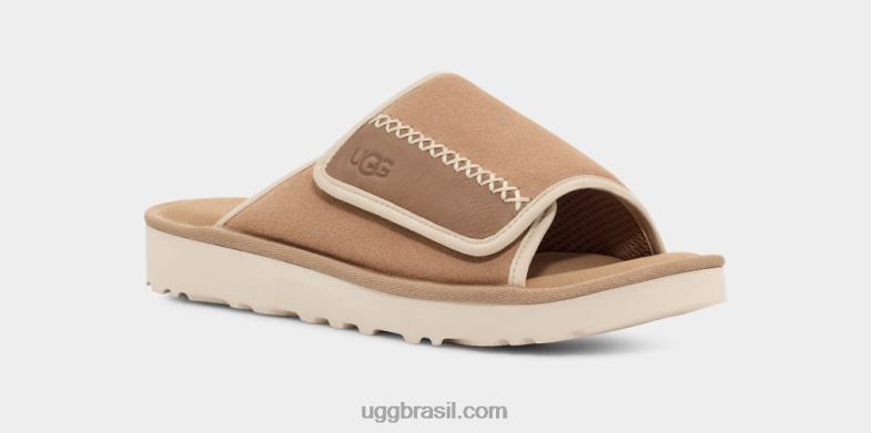 areia/santorin 4VTTD1454 UGG homens escorregador da costa dourada