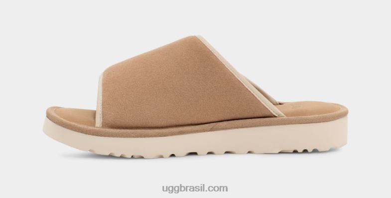 areia/santorin 4VTTD1454 UGG homens escorregador da costa dourada