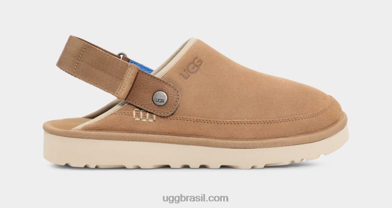 areia/santorin 4VTTD1463 UGG homens tamancos da costa dourada