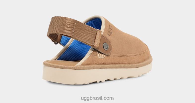 areia/santorin 4VTTD1463 UGG homens tamancos da costa dourada